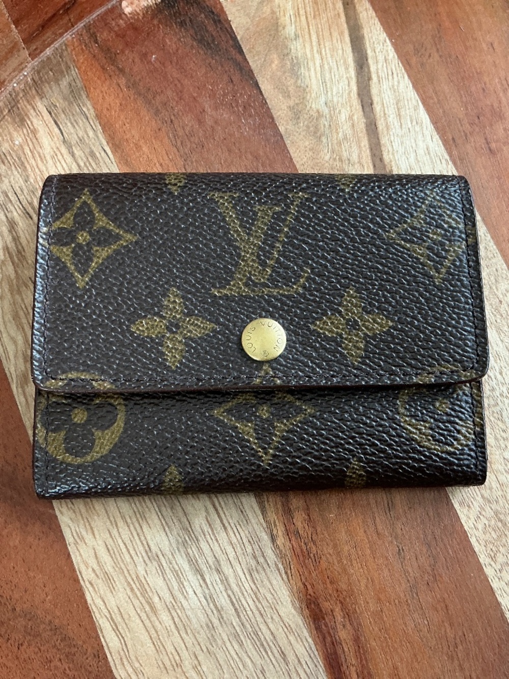 Louis Vuitton Monogram Coin Cash Credit Card Case